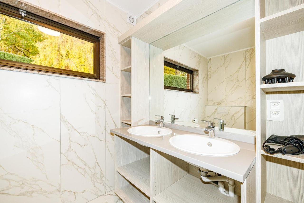 Luxueuse Et Spacieuse Villa Avec Sauna Et Piscine Malmedy Kültér fotó
