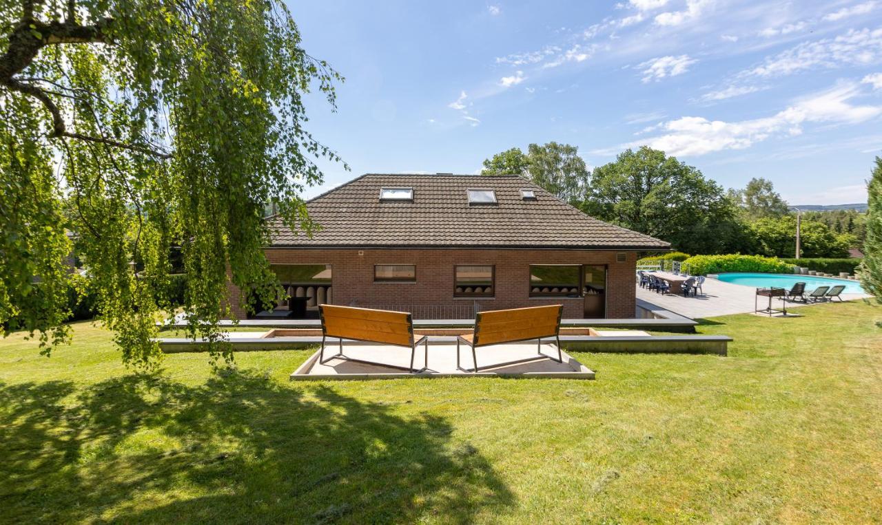 Luxueuse Et Spacieuse Villa Avec Sauna Et Piscine Malmedy Kültér fotó